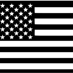 American Flag - Metal Railing Panel Insert